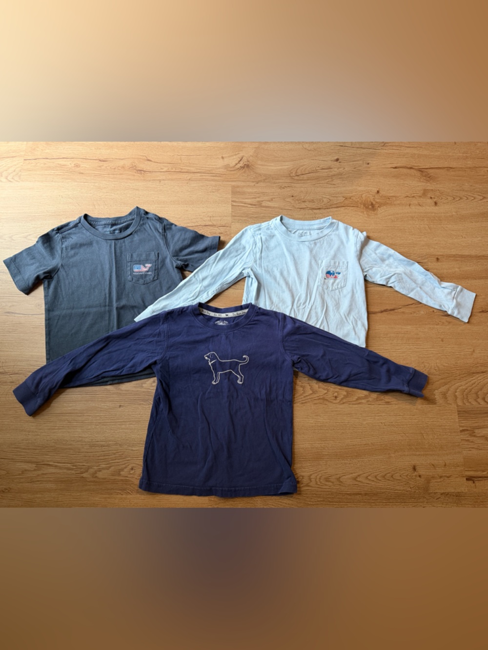 Vineyard Vines/The Black Dog Kids Bundle - Navy, Light Blue, Charcoal